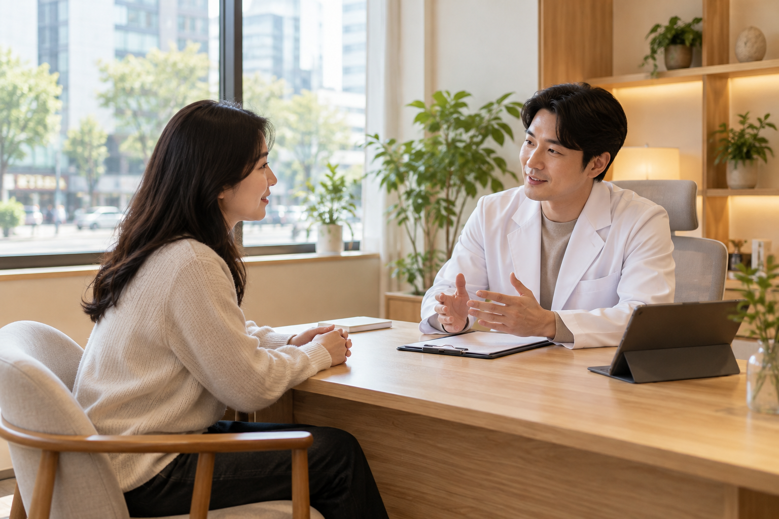논산 교통사고 한의원 — 교통사고 후 상담 준비에 관한 AI 설명용 이미지